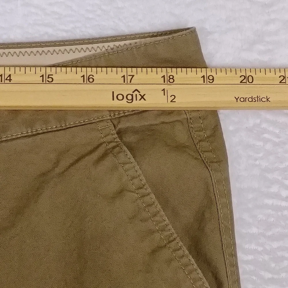 Columbia Sportswear Pants Men's 36x32 (38x31) Olive Cargo Deep Pockets Cotton